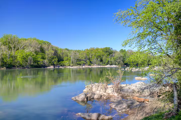 The Potomac River from the estate grounds